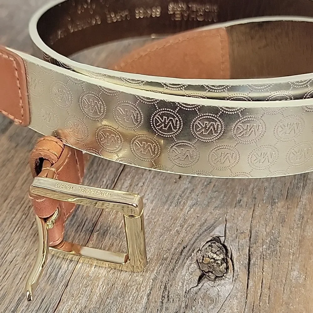 Michael Kors monogrammed belt Size Large